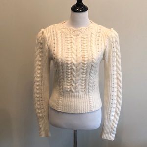 Club Monaco Cream sweater